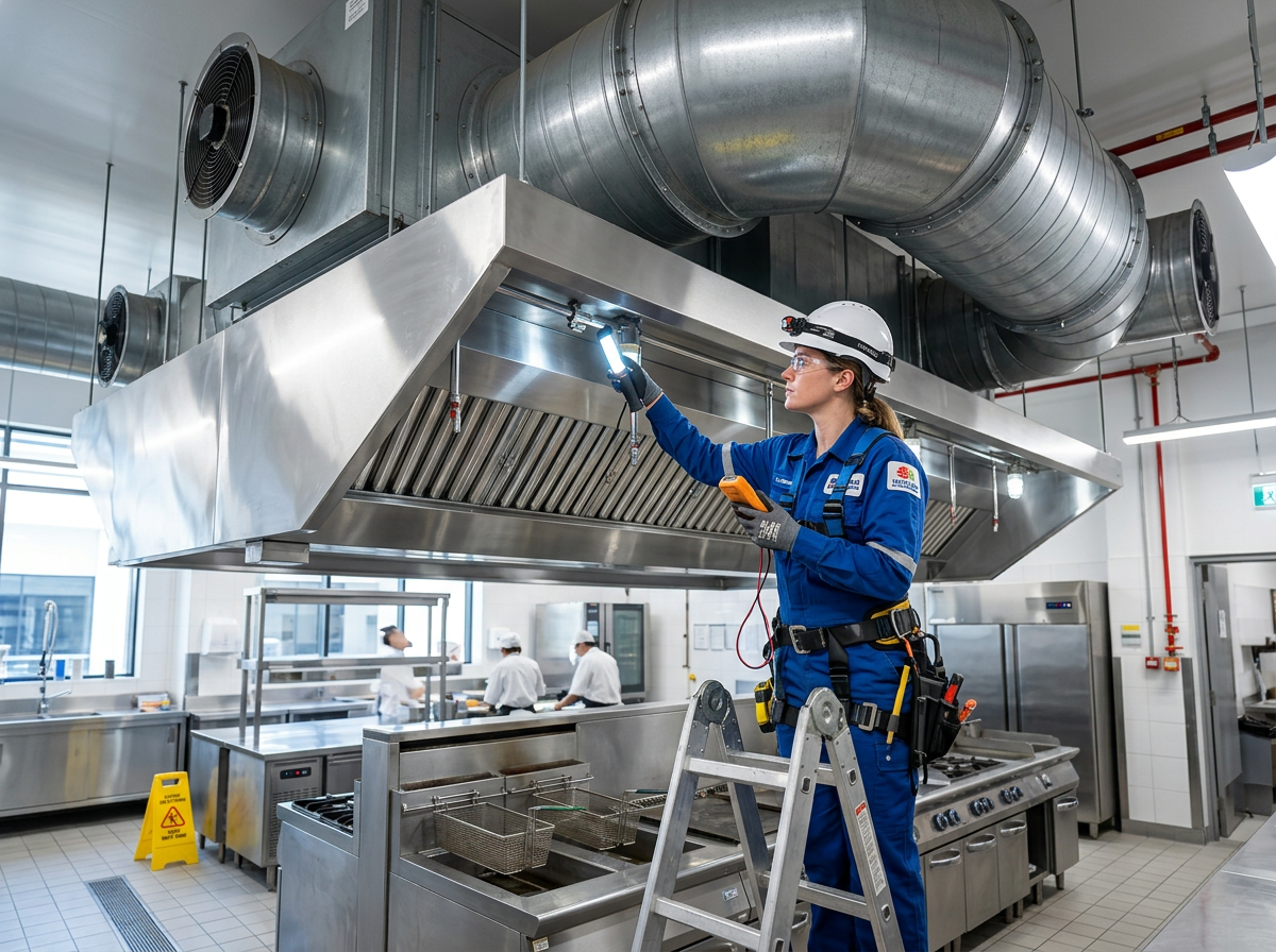 Commercial Kitchen Ventilation System